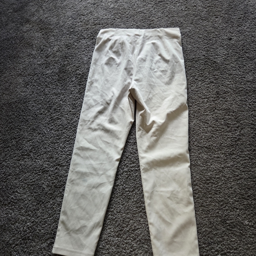 Zara Women's Cream Jeggings - Picture 3 of 4
